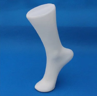 2PCS Female Foot Sock Sox Display Mold Short Stocking Mannequin White BEST