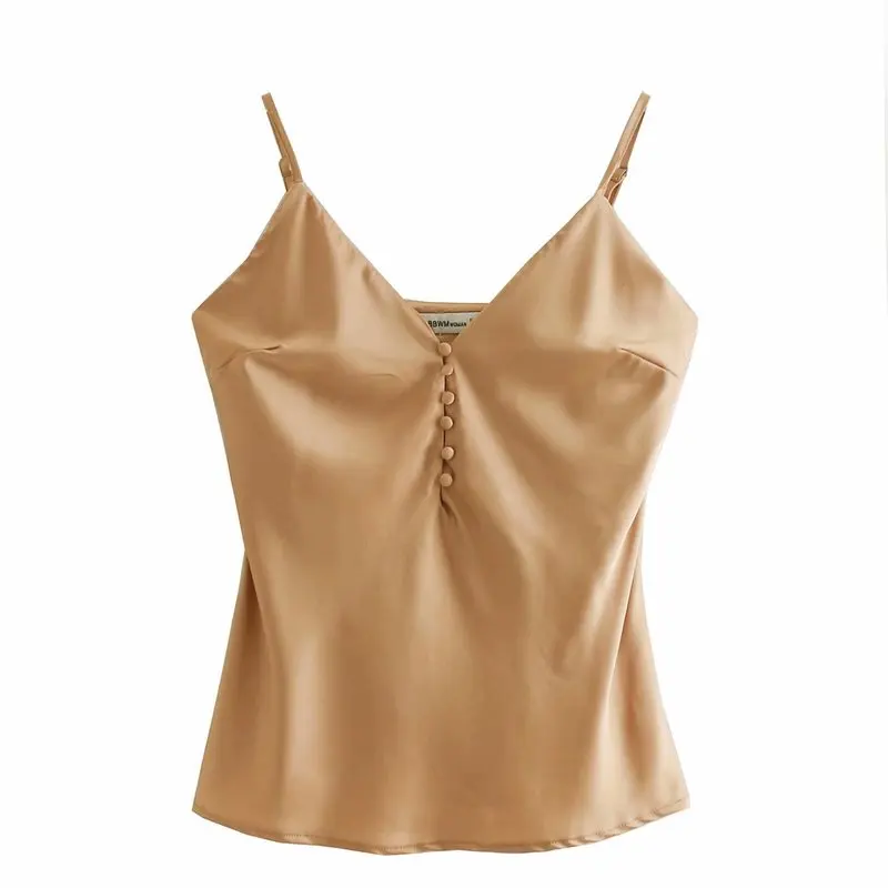 

Fashion Women BB35-9281 European and American Fashion Windshield Button Drop Top