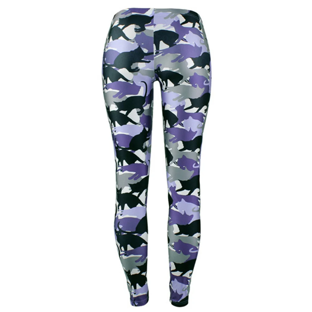 Novelty Supplies Women Trendy cat printing Cute cartoon Lovely Pants