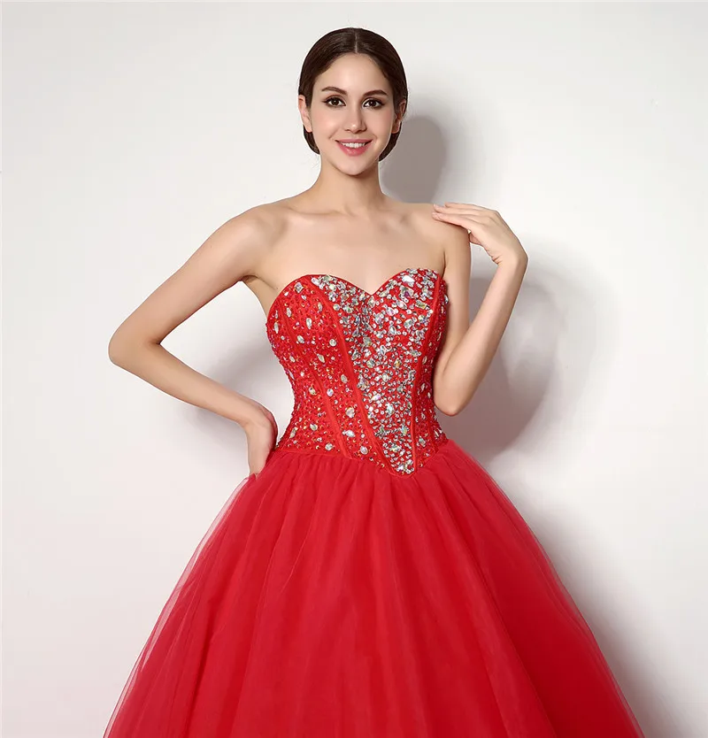 Forevergracedress Лидер продаж Реалистичные Фотографии Красный Quinceanera платье Милая