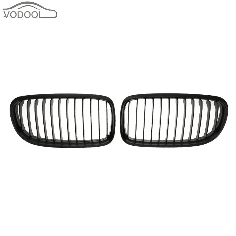 

1 Pair Matte Black Car Front Kidney Grilles Racing Grill for BMW E90 318 320i 325i 330i 08-11 Automobiles Decoration Accessories