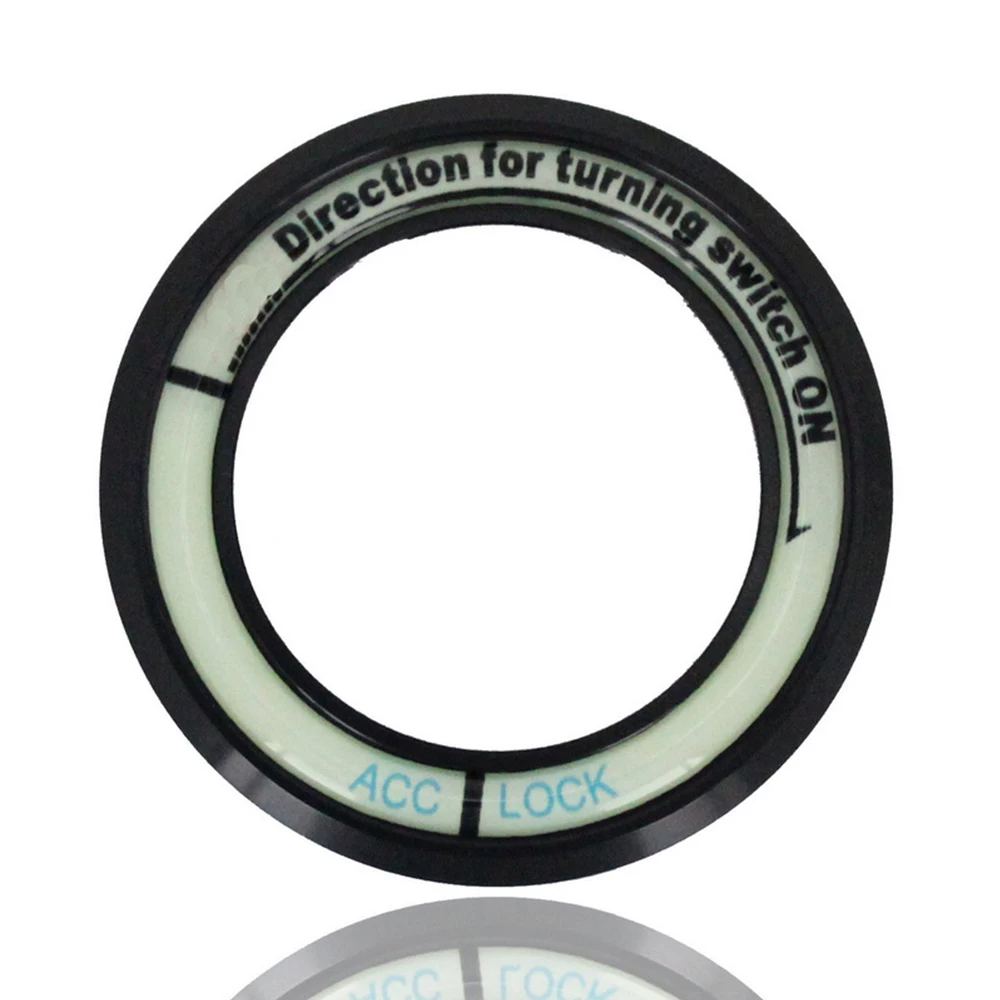 Car ACC Lock Sticker Luminous Ignition Ring 5 Colors FOR Highlander