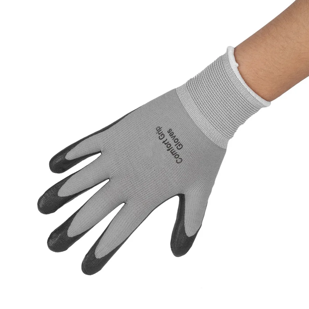 Нитриловые резиновые нейлоновые перчатки нескользящие перчатки для защиты труда пригодно для носки дышащие рабочие перчатки