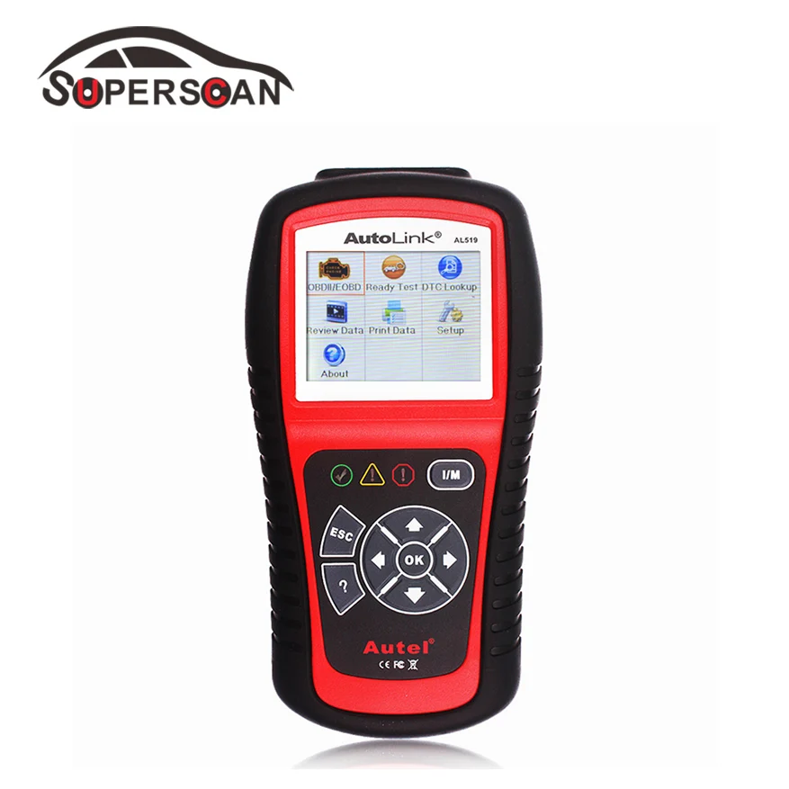 Prix pour Autel AutoLink AL519 OBDII/EOBD Auto Code Scanner avec 10 modes diagnostic TFT écran couleur Travail sur TOUS LES 1996 et plus récents véhicules Prix pour Autel AutoLink AL519 OBDII/EOBD Auto Code Scanner avec 10 modes diagnostic TFT écran couleur Travail sur TOUS LES 1996 et plus récents véhicules