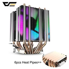 darkFlash L6 CPU Cooler 6 Heat Pipes Heatsink with