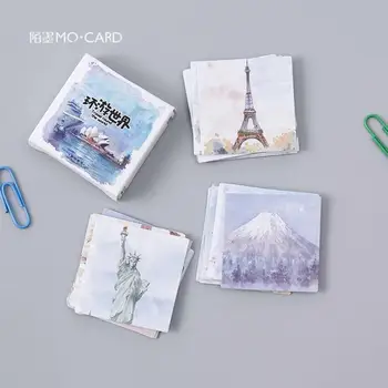 

Travel All Around The World Stickers Diary Sticker Scrapbook Decoration PVC Stationery Stickers