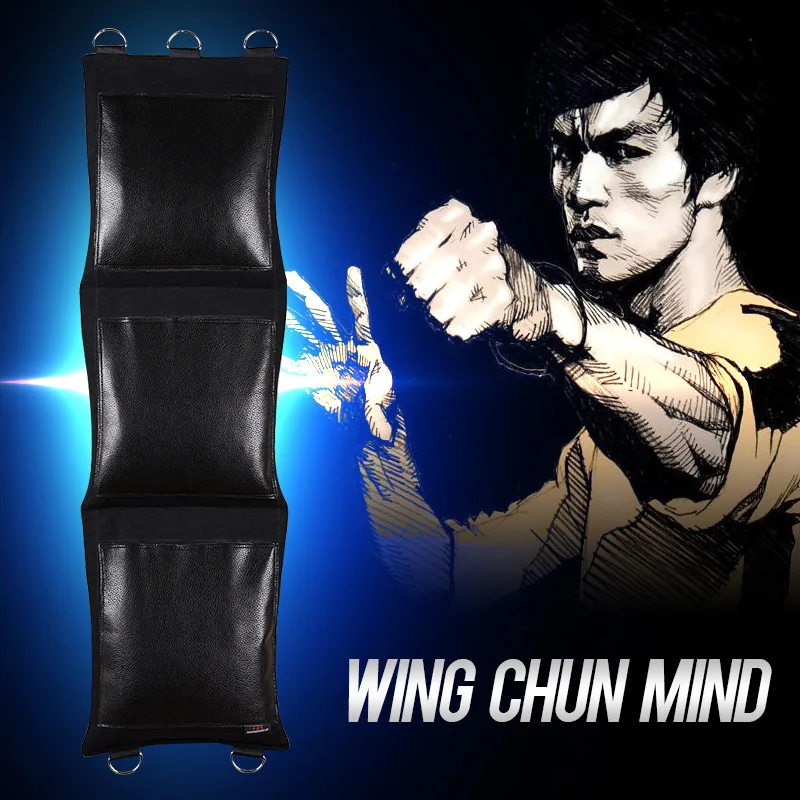Ip Man 3 Sections Black Canvas Wall Bag Martial Arts boxing Wall Bag