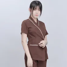 Летний Косметолог рабочая одежда для ног для ванной педикюр магазин женский техник одежда спа клуб здоровья клубный набор