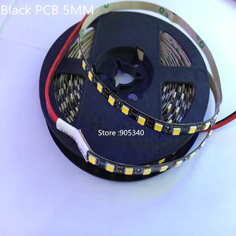 5 мм PCB SMD 2835 120 светодиодный s/m DC12V не Водонепроницаемый Светодиодные ленты свет