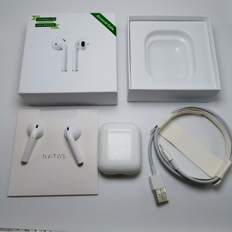 

Fviyi NV-M9X TWS Bluetooth 5.0 Earphones Wireless Stereo Earbuds with Mic Charging Box for iphone Samsung Xiaomi Air pods