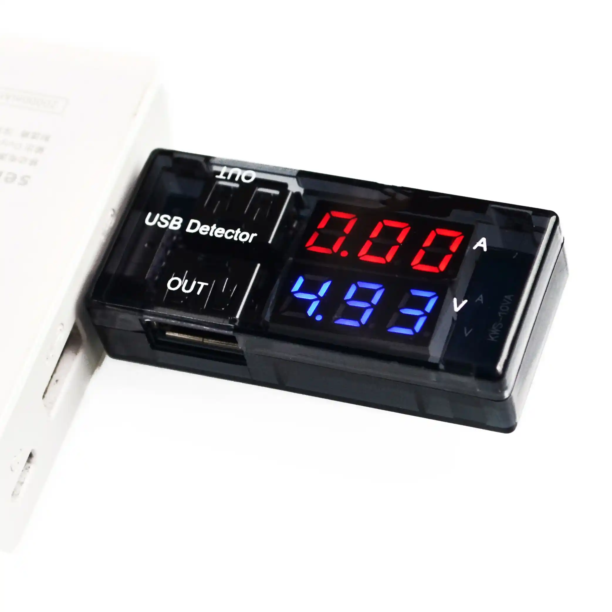 1PCS USB Current Voltage Tester Voltage Ammeter USB Detector Double Row Shows