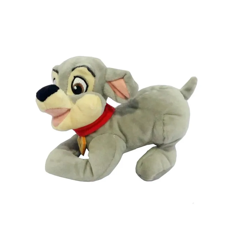 

Lady and the Tramp Cute Mini Tramp Dog Plush Toy Stuffed Animals Gray Puppy 15cm 6inch Kids Toys for Children Gifts