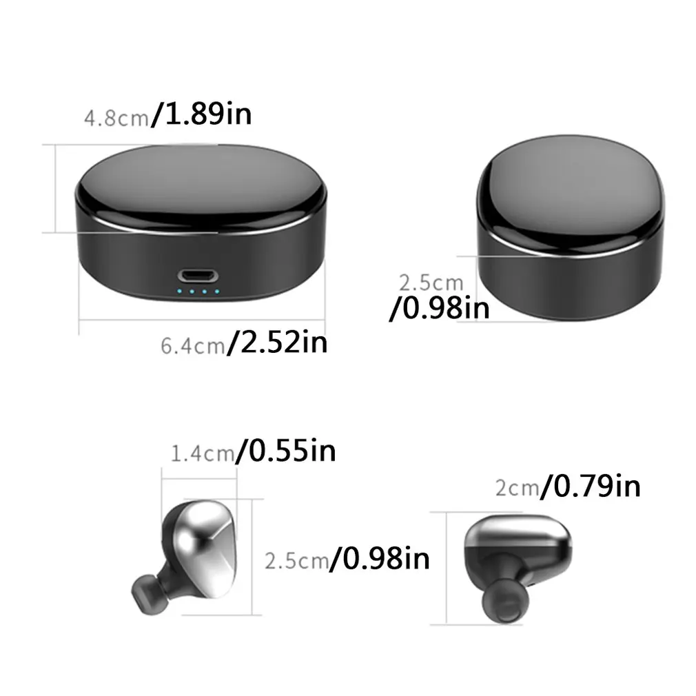 T50 TWS Bluetooth наушники мини шумоподавление игровые беспроводные наушники 6D стерео гарнитура без рук спортивные наушники беспроводные