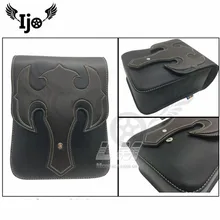 New type motorcycle saddle bag parcel Refit the side box of the side box of the car High-quality leather Motorcycle Bag high quality new lingual finishers the tongue side of the mill dentist lab equipment