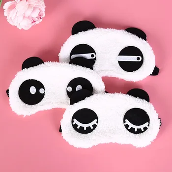 

1pc Cute Panda Eye Mask Eyeshade Shading Eye Mask Sleeping Eye Cover 3 Styles