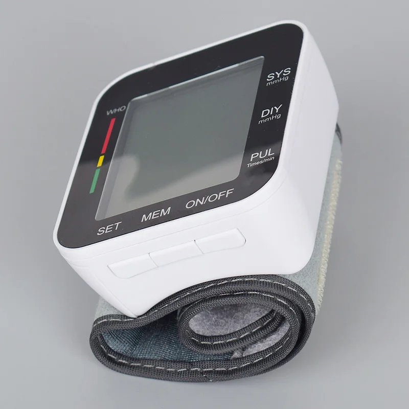 Heart Beat Пульс дисплей метр измерения тонометр портативный автоматический цифровой ЖК Устройство наручные приборы для измерения артериального давления