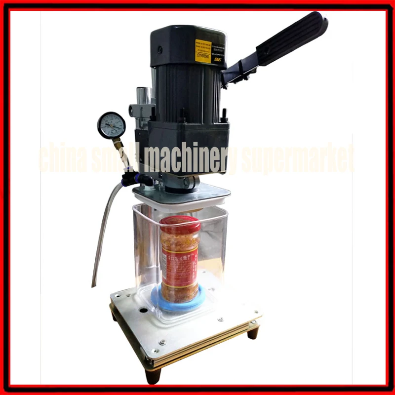 Semiautomatic Electric pneumatic vacuum bottle capping machine Cap rotating machine bottle cap Twisting twister sealing machine