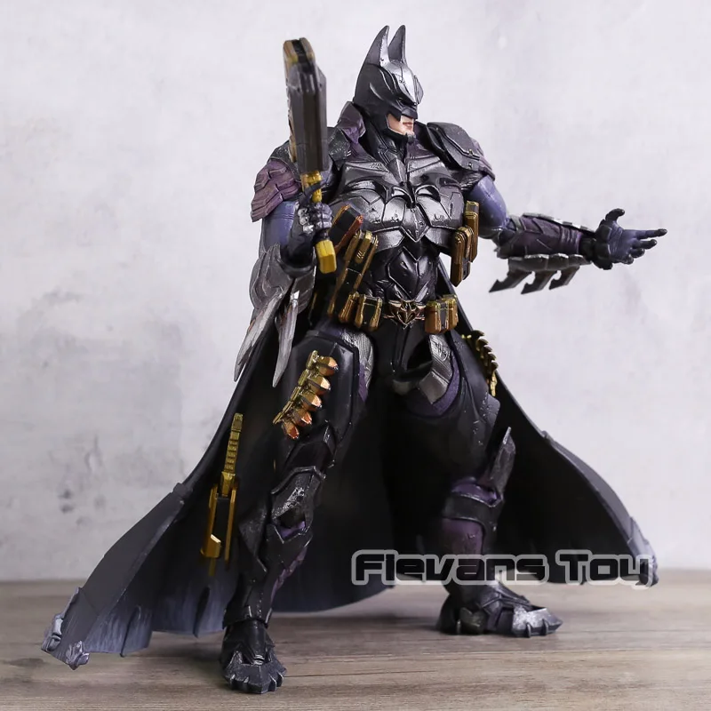  Play Arts Kai DC COMICS Super Hero NO.14 Batman Armored PVC Action Figure Collectible Model Toy