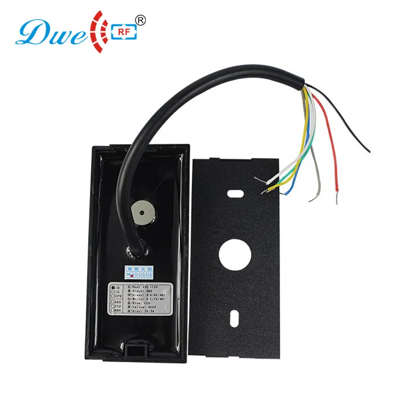DWE CC RF Водонепроницаемый 125 кГц RFID ID карты бесконтактная дверь считыватель контроля доступа wiegand 26