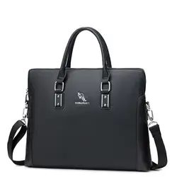 Модные Для мужчин мешок Портфели 14 "ноутбук сумки Для Мужчин's Бизнес дорожная сумка Винтаж Crossbody сумка сумки на плечо для мужчин