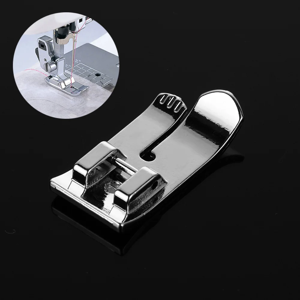 

1PC Metal Center Straight Presser Foot For Sewing Machine Useful Walking Metal Foot Multi-function Sewing Machine Accessories