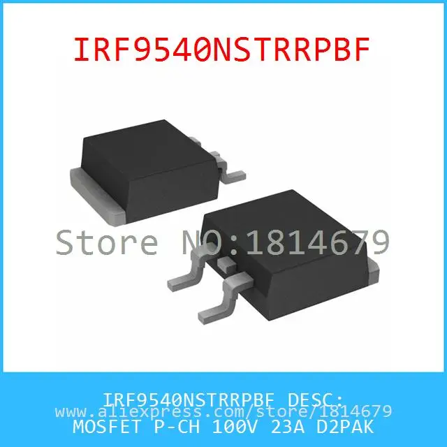 Бесплатная Доставка 1 Шт./лот IRF9540NSTRRPBF MOSFET P CH 100 В 23A D2PAK 9540 IRF9540|shipping sample|shipping rosesshipping