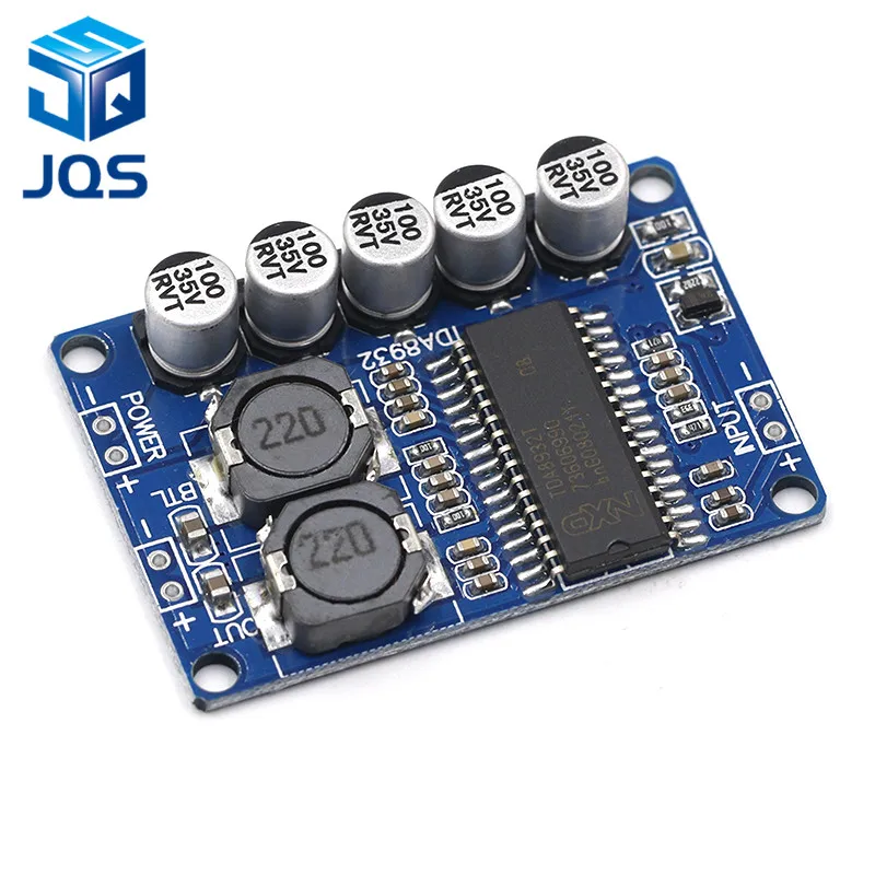 

Digital power amplifier board module 35w mono amplifier module High-power TDA8932 low power consumption