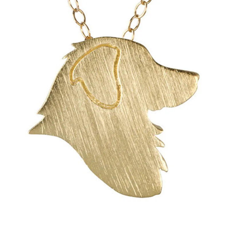 Gold& silver 1pcs Siberian Husky Family Necklace 3D Cut Out Puppy Dog Lover Pendant Memorial Necklaces Pendants Christmas