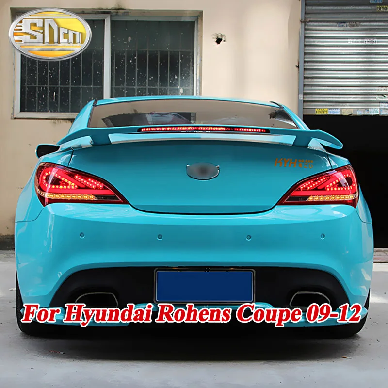 

Rear Fog Lamp + Brake Light + Reverse + Turn Signal Car LED Tail Light Taillight For Hyundai Rohens Coupe 2009 - 2012