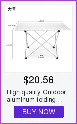 Outdoor aluminum alloy camping portable folding table multi-functional thickening travel leisure stand barbecue picnic bbq