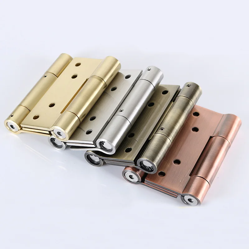 Two way Open Cushioning Hinge Self closing Door Free Gate Damping Back