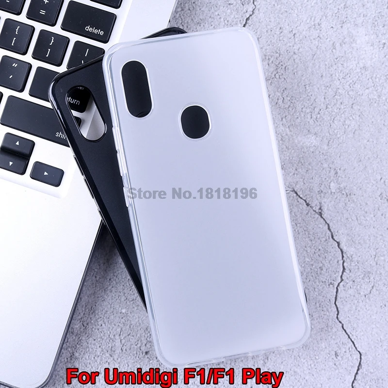 

2 Colors Matte Case for UMIDIGI F1 Gel Silicone Phone Back Cover Shell for UMI F1 Play Case Cover Soft TPU Pudding Cover Fundas