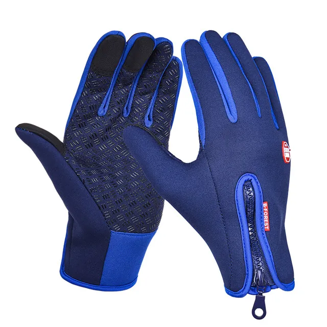 Army Guantes Tacticos Luva спортивные перчатки WindStopper тканевые зимние гоночные перчатки для мужчин и женщин - Цвет: Слоновая кость
