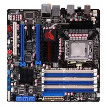 ASUS Rampage II Gene R2G DDR3 LGA 1366 для I7 24GB USB2.0 X58 настольная материнская плата Б/у 90% Новинка