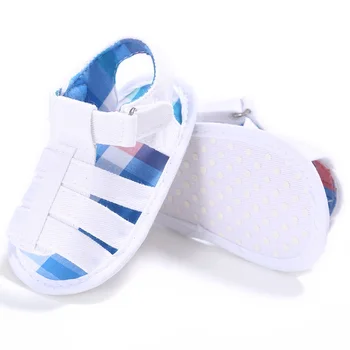 

Baby Shoes First Walkers Sole Infant Boys Canvas Shoes Non-slip Footwear 0-18 M