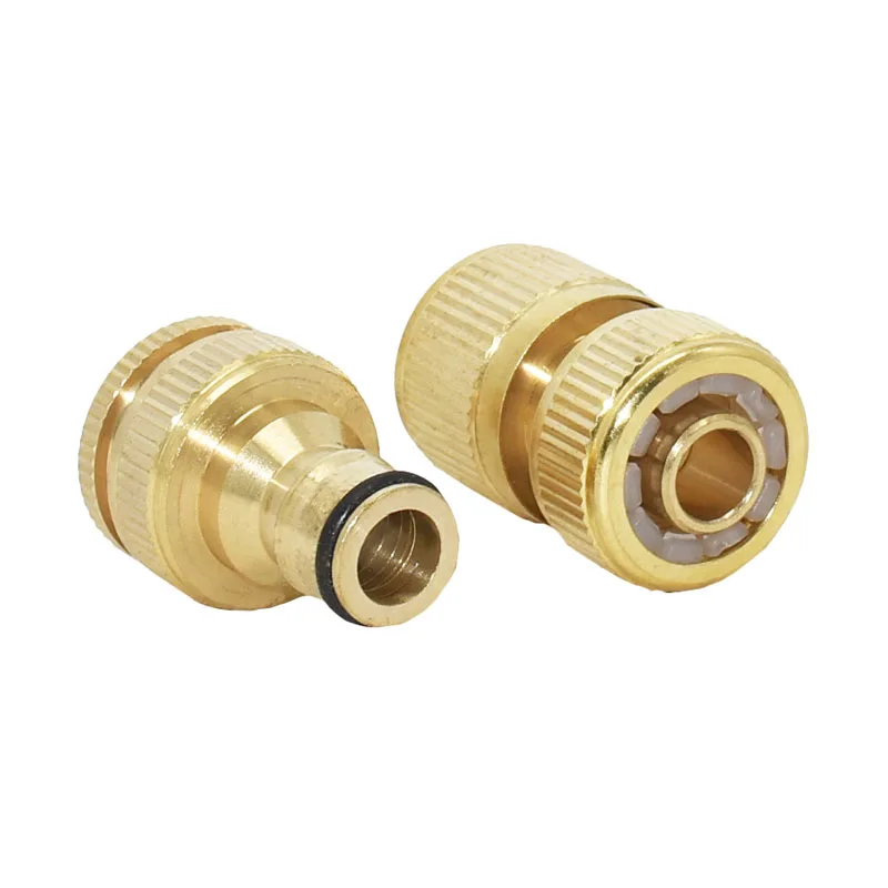 Garden brass hose quick connector 1/2 copper connector garden hose