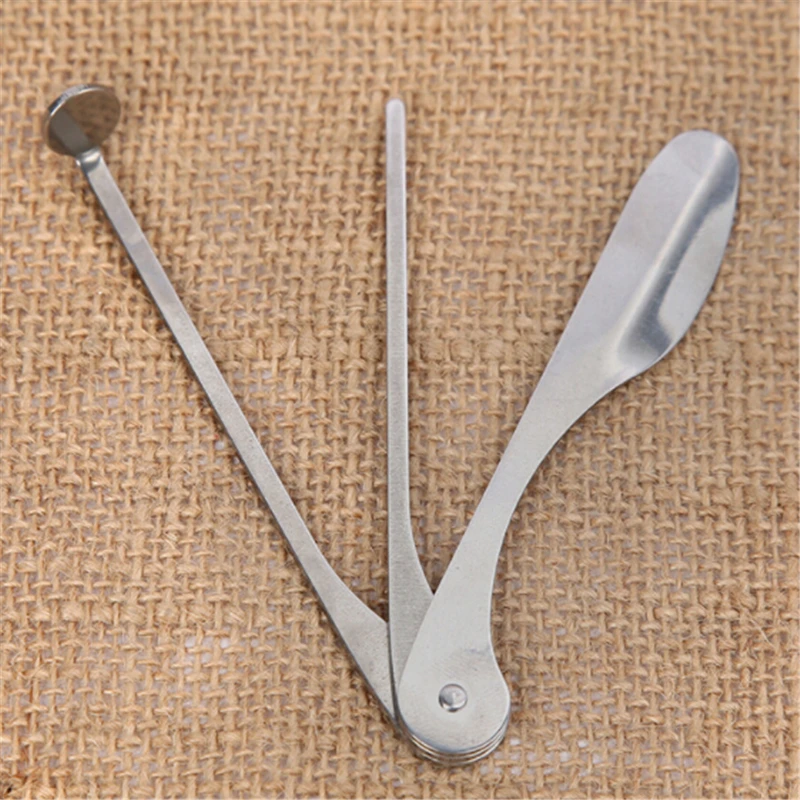 

3 In 1 Smoking Pipe Cleaner Cleaning Tool Professional Clean Tools Reamers Tamper For Hookahs Stainless Steel Tobacco Pipes