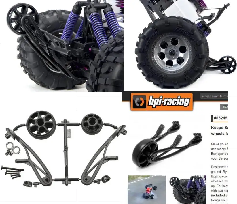 Комплект колес HPI85245 HPI (Savage/Savage XL) | Игрушки и хобби