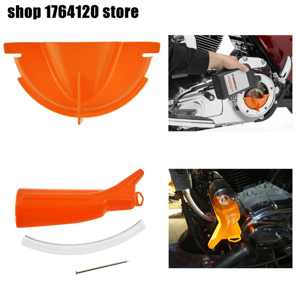 Primary Case Oil Fill Funnel Drip Free Oil Filter Funnel For Harley