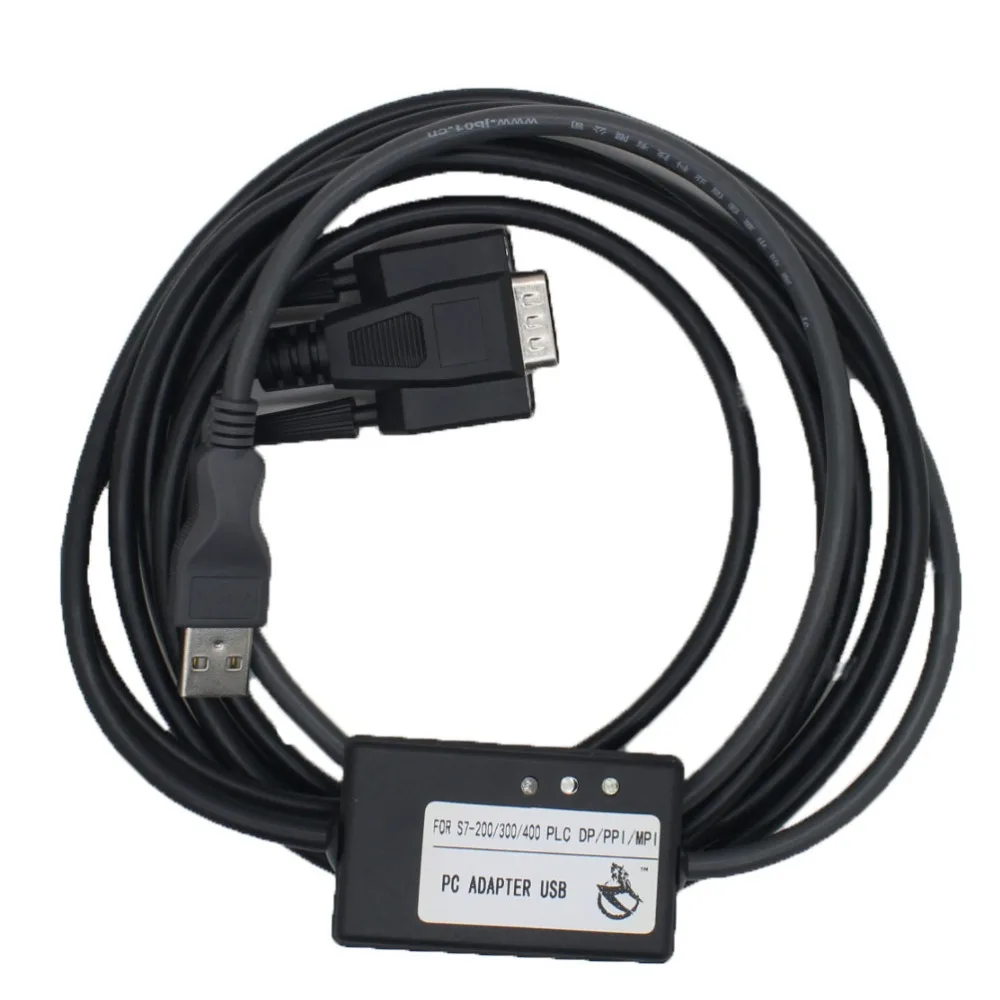 S7-200/300/400 PLC Кабель для программирования 6ES7972-0CB20-0XA0 USB-MPI изолированный MPI/PPI/DP/PROFIBUS USB MPI адаптер