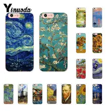 Yinuoda Van Gogh pintura cuadro al óleo de Monet suave funda del teléfono Shell para iPhone X XS X MAX 6 6s 7 7plus 8 8Plus 5 5S SE XR 10