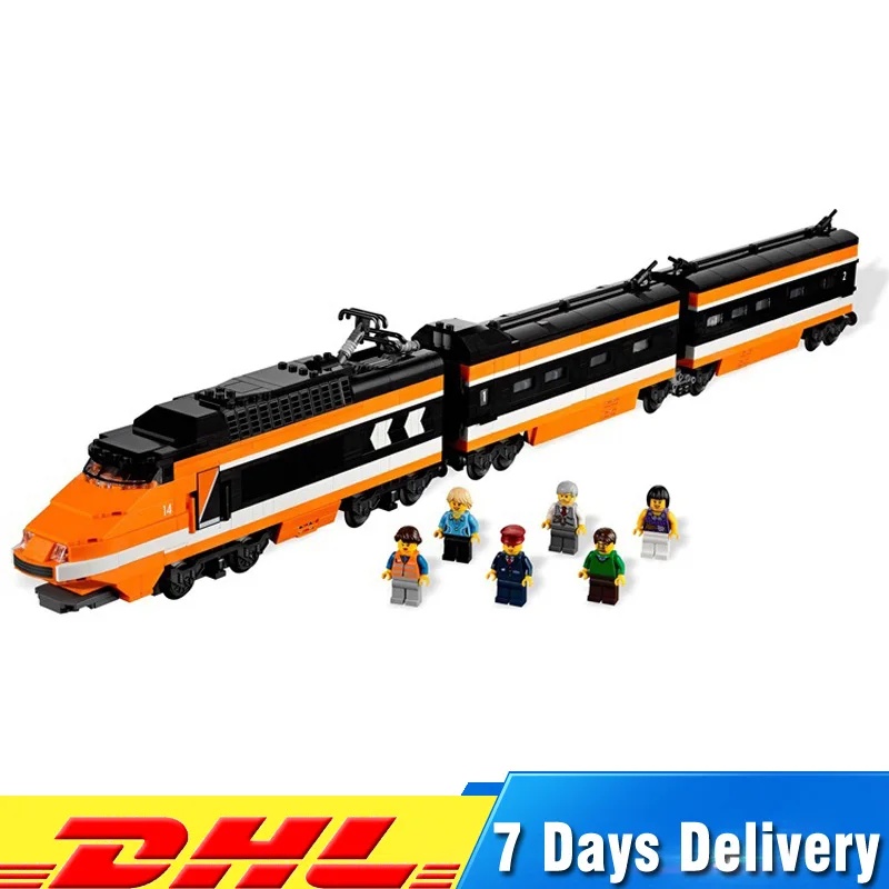 

Lepin 21007 1351Pcs Horizon Express Model Building Compatible LegoINGlys 10233 Blocks Bricks Educational Toys for Children