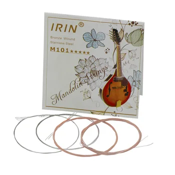 

8pcs/pack Mandolin Strings String Set E/A/D/G Imported Stainless Steel Mercerizing Strings Musical Instrument Accessories