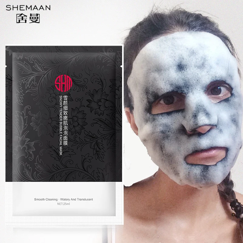 Detox Oxygen Bubble Mask Whitening Mask for the Face Moisturizing Anti