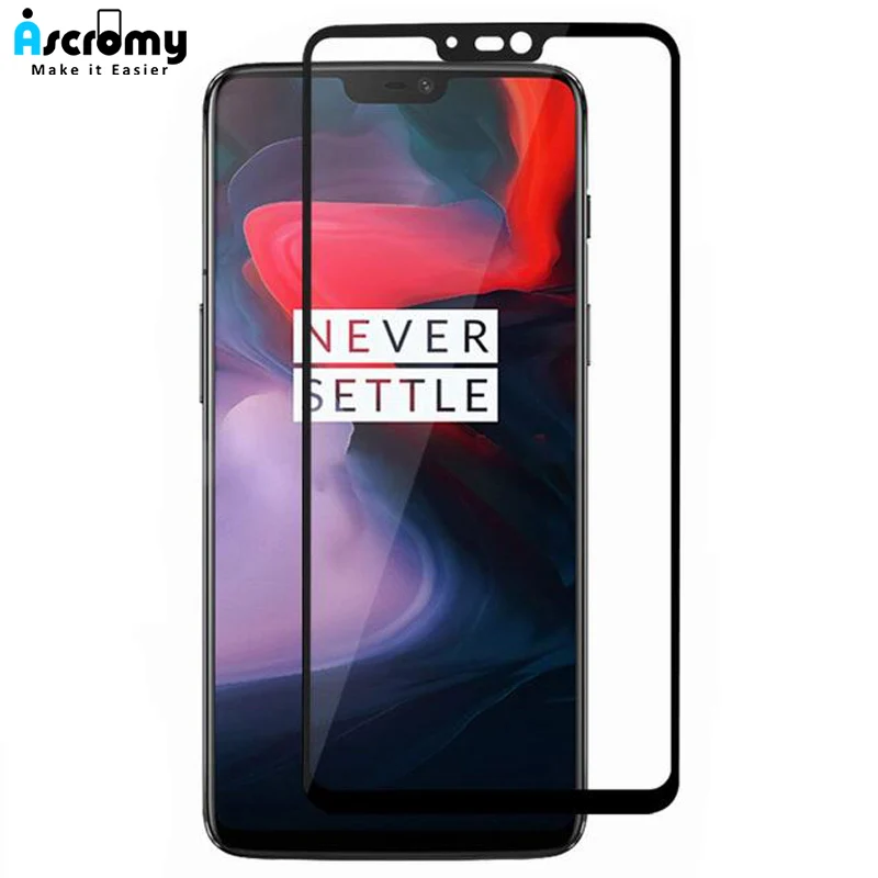 Защитная пленка из закаленного стекла Ascromy 5D для Oneplus 6 6t 5 5t one plus 1plus6|Защитные