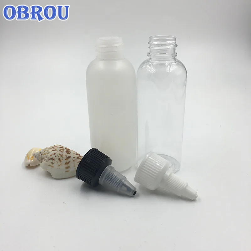 Флакон для татуажа 150 шт./лот 60 мл многоразовый флакон капельница с ручкой и