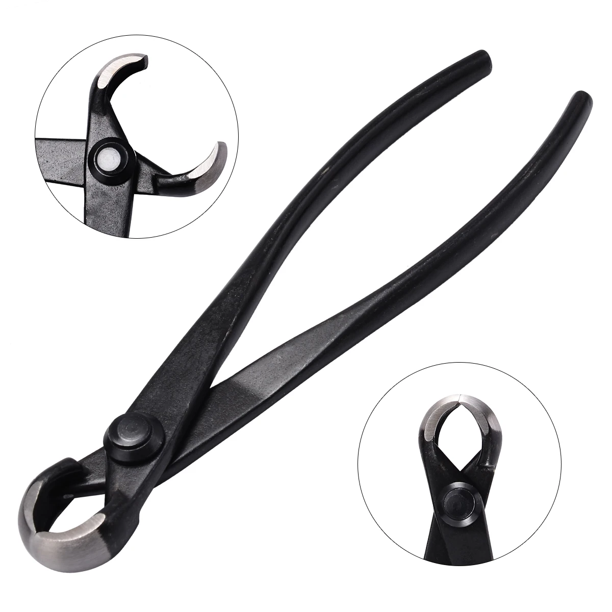 

Round Edge Cutter 175mm Beginner Bonsai Tool Multi-function Pruning Tools Mayitr Garden Scissors Stainless Steel Graft Tool