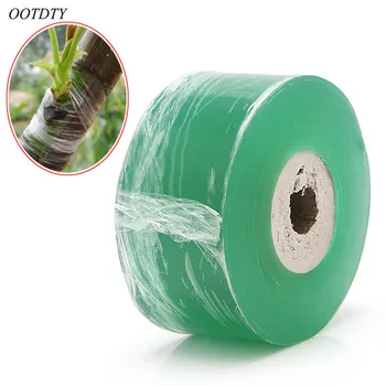 

OOTDTY Garden Tools Fruit Tree Engraft Branch Bind Belt PVC Tie Tape 3CM x 100M/ RolI