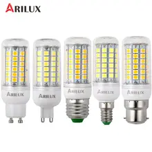 Arilux E27 E14 B22 GU10 G9 Светодиодный лампочки 3 Вт 4 Вт 5 Вт 30 48 60 Светодиодный s светодиодный кукурузы лампочки Люстра Освещение украшения AC220V