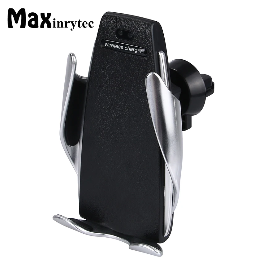 

Auto Clamping Wireless Car Charger Air Vent Phone Holder 360 Degree Rotation Charging Mount Bracket For iphone Samsung Huawei